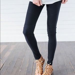 Zara moto legging